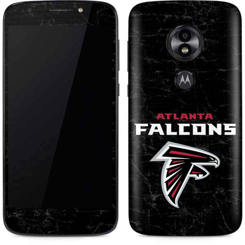 NFL Atlanta Falcons Distressed Moto E5 Play Skin